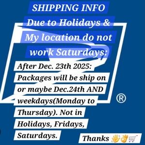 Shipping Info